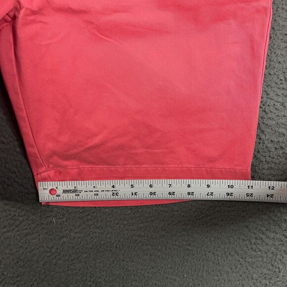 Polo Ralph Lauren Shorts Mens 30 Red Prospect Fit Chino Flat Front Preppy - Picture 13 of 14